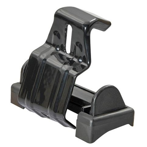 Set picioare de prindere pentru bare transversale GREEN VALLEY 156655, culoare neagră, compatibil cu Dacia Duster, model 2018-